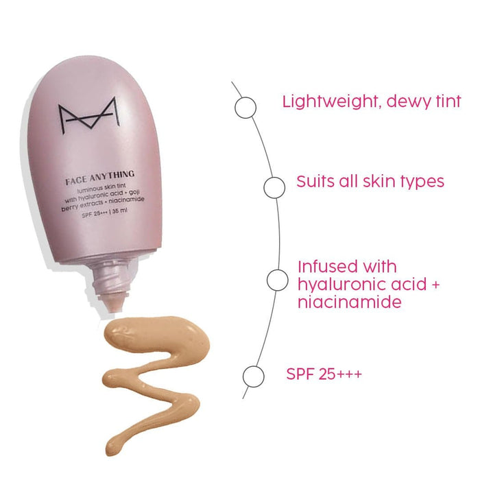 Face Anything Luminous Skin Tint For Glass Skin: Medium - To - Deep Skin Tone (MD - 10) - House Of Makeup