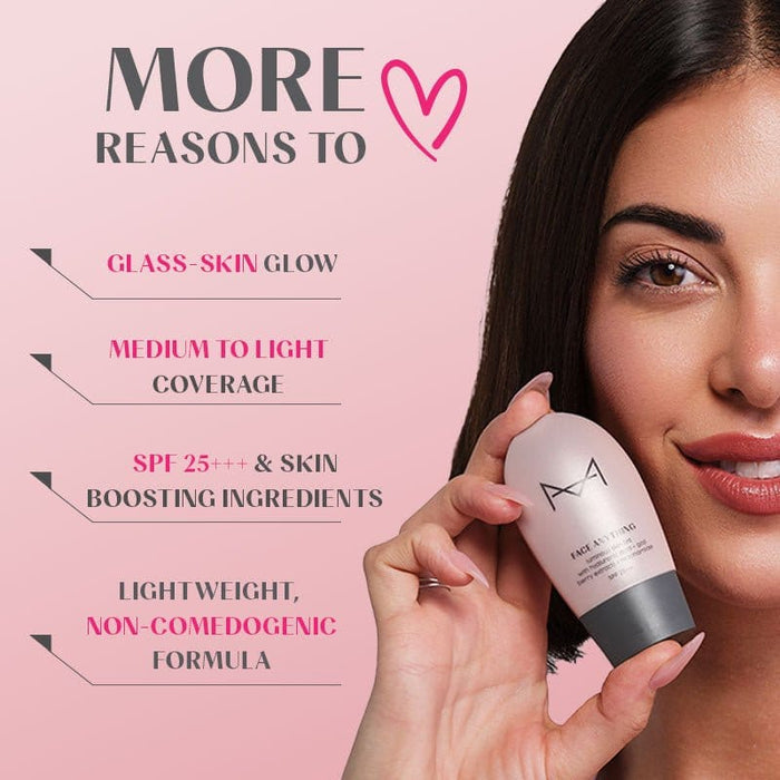 Face Anything Luminous Skin Tint For Glass Skin: Fair Skin Tone (F - 02) - House Of Makeup