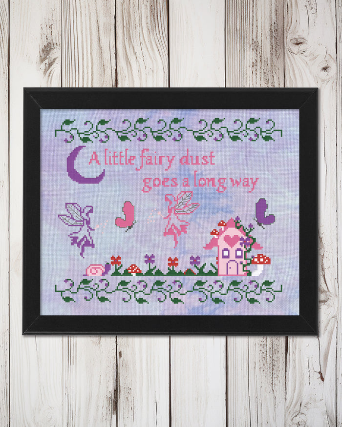 Fairy Garden Cross Stitch Pattern