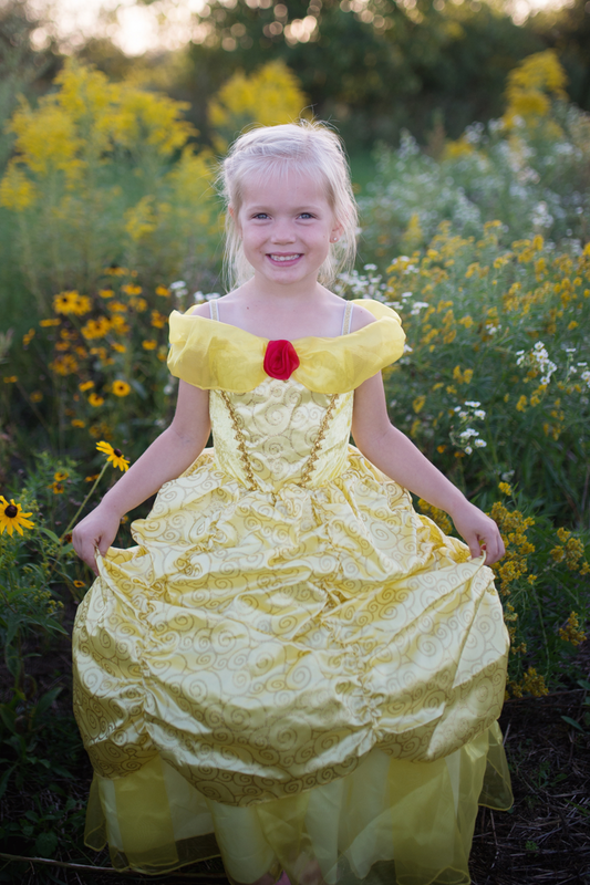 Fairytale Princess Gold Gown