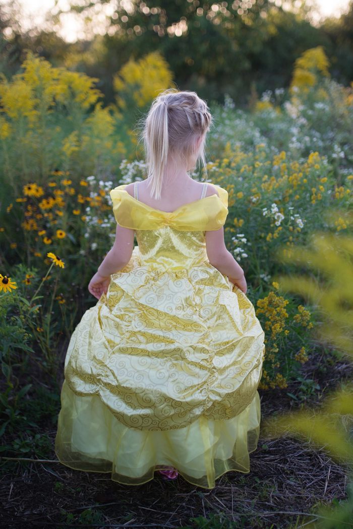 Fairytale Princess Gold Gown