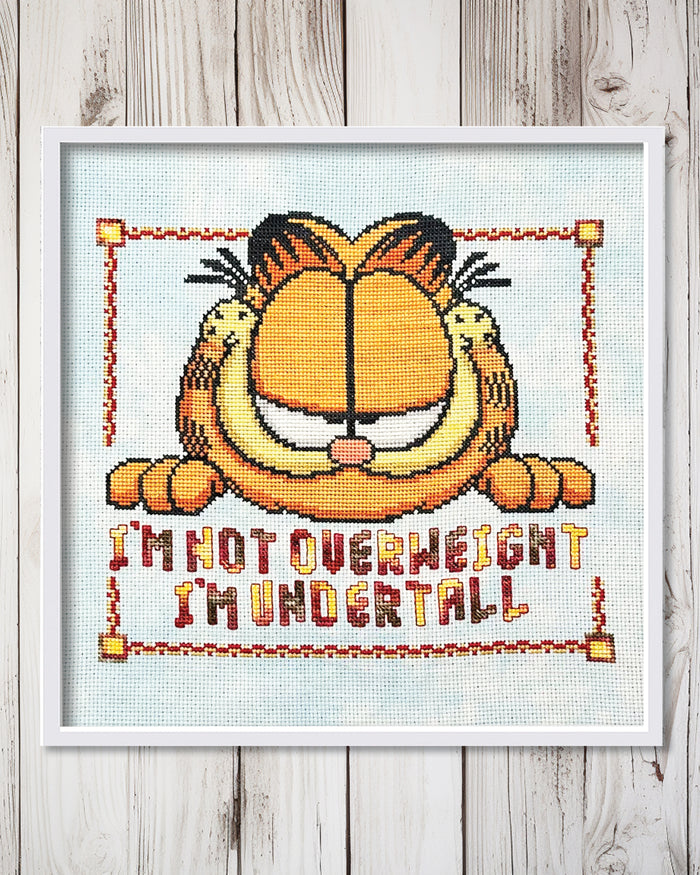 Fat Cat Cross Stitch Pattern