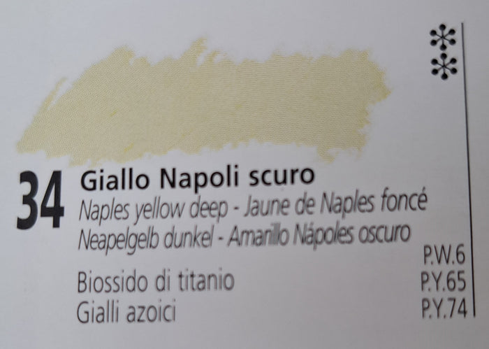Naples Yellow Deep #34