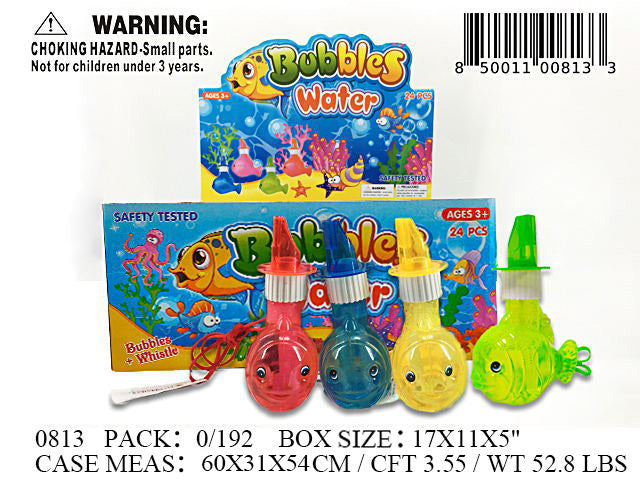 FISH WHISTLE BUBBLE NK 24/DBX