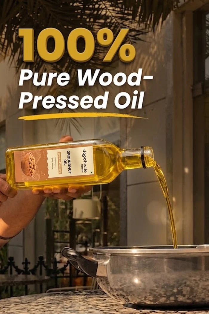 Flash Sale - Groundnut Oil - Wood Pressed