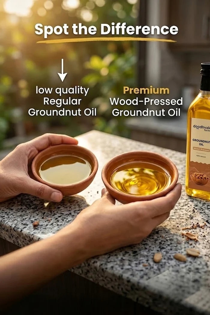 Flash Sale - Groundnut Oil - Wood Pressed