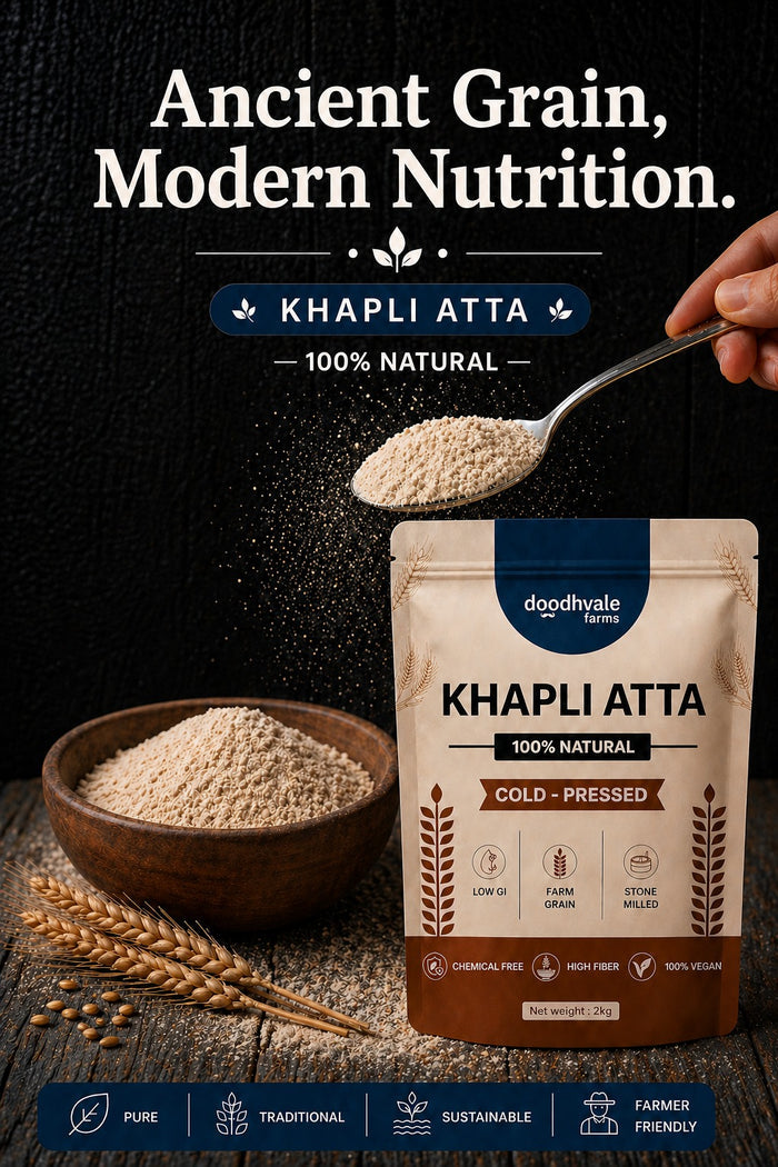 Flash Sale - Khapli Atta – Cold Pressed | 2kg