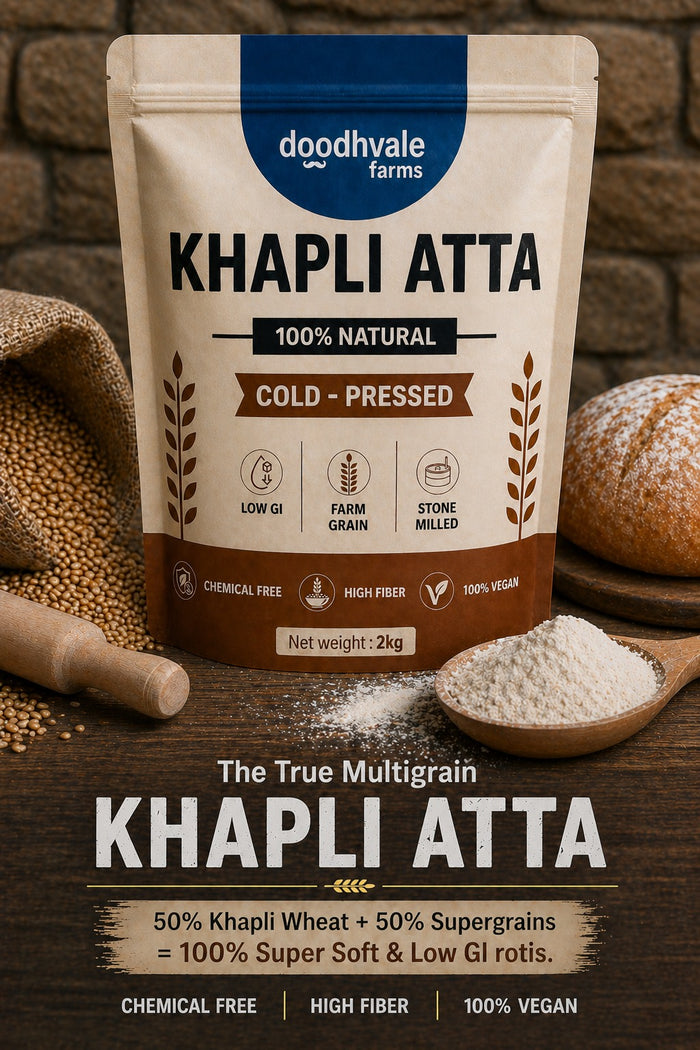 Flash Sale - Khapli Atta – Cold Pressed | 2kg