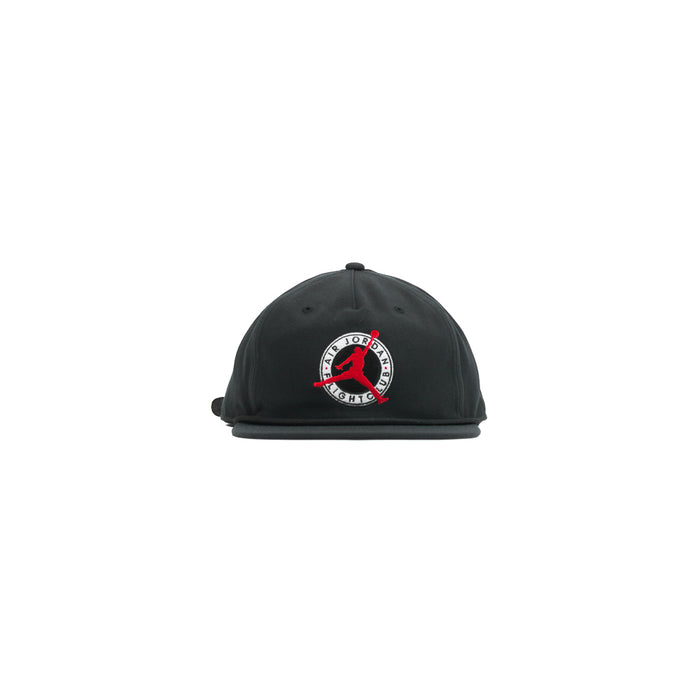 Jordan Flight Club Pro Unstructured Flat-Bill Hat (Black)