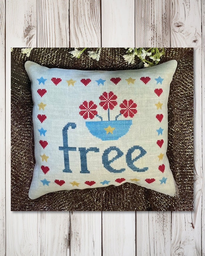Free Cross Stitch Pattern (Word Play Series)