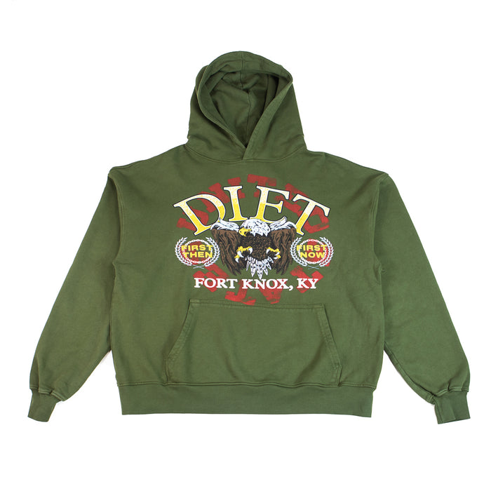 French Terry Ft Knox Hoodie (Olive)