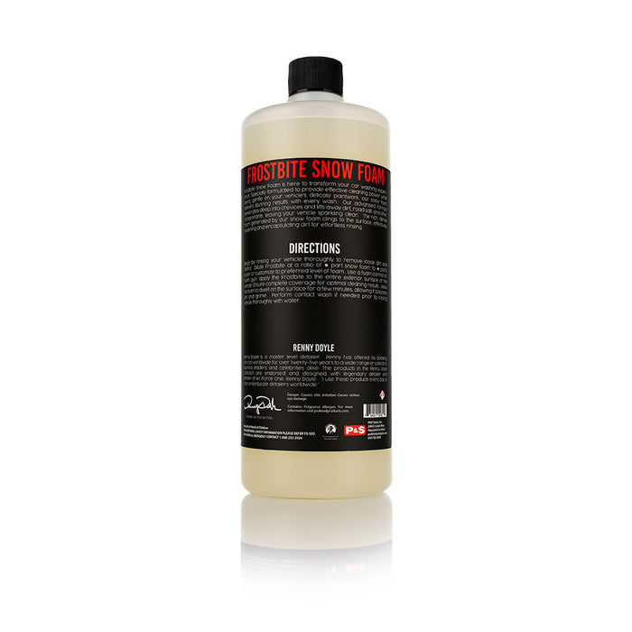 P&S Frostbite Surface Cleanse Snow Foam 32oz Label