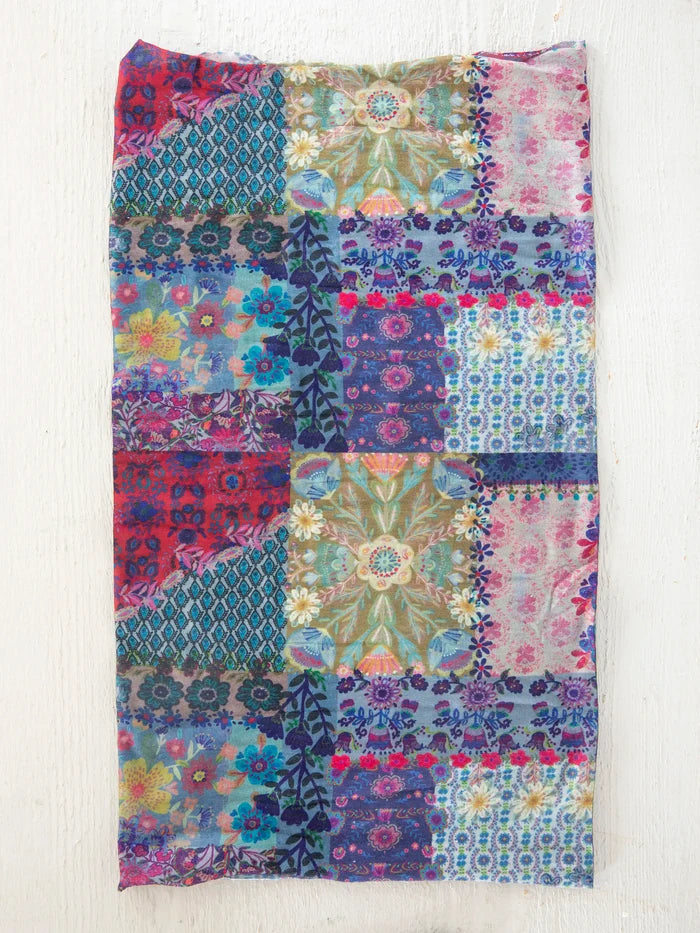 Full Boho Bandeau® Headband - Mandala Borders Patchwork-view 2