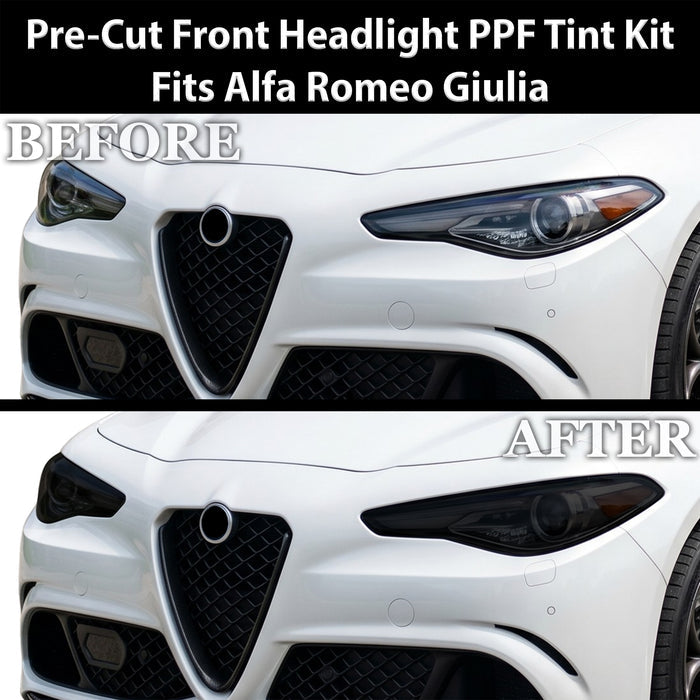 Full Headlight Taillight 2016–2026 Dark Smoke Headlight & Taillight Tint Kit – Precut Vinyl Lens Overlays