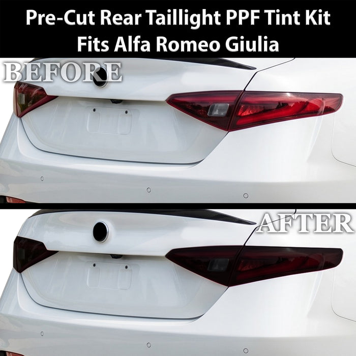 Full Headlight Taillight 2016–2026 Dark Smoke Headlight & Taillight Tint Kit – Precut Vinyl Lens Overlays