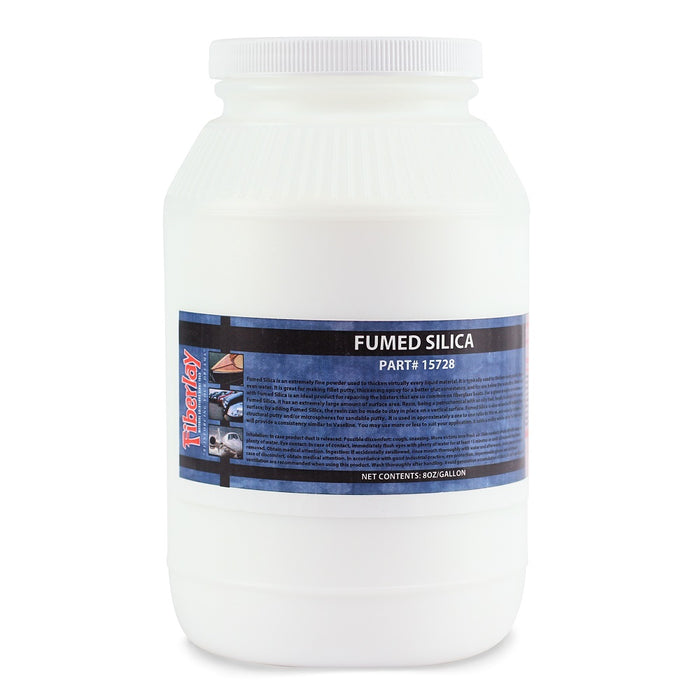 Gallon bottle fumed silica also known as Cabosil or Aerosil.