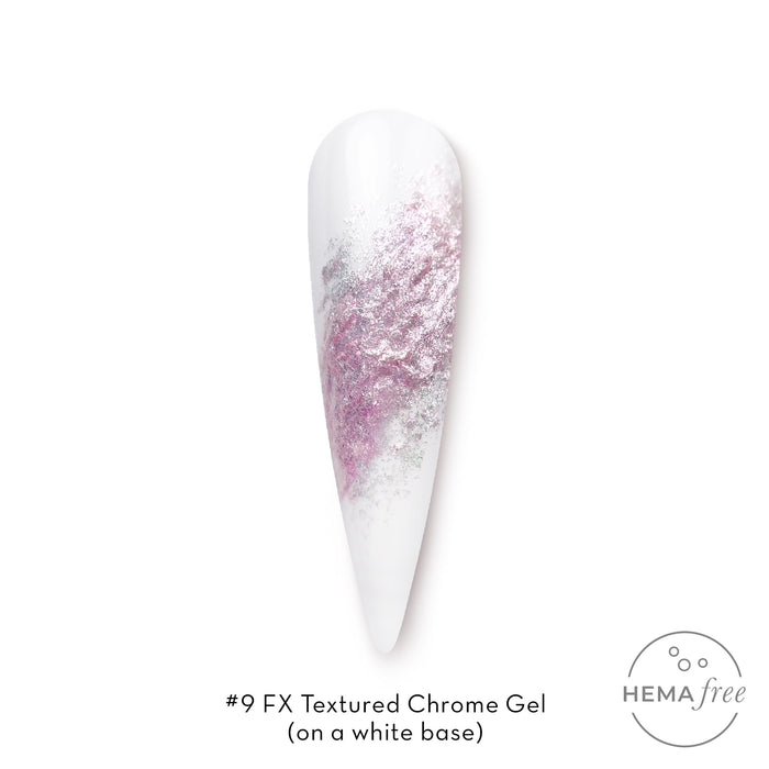 FX Textured Chrome Gel | Shade #9  5g Jar | Fuzion