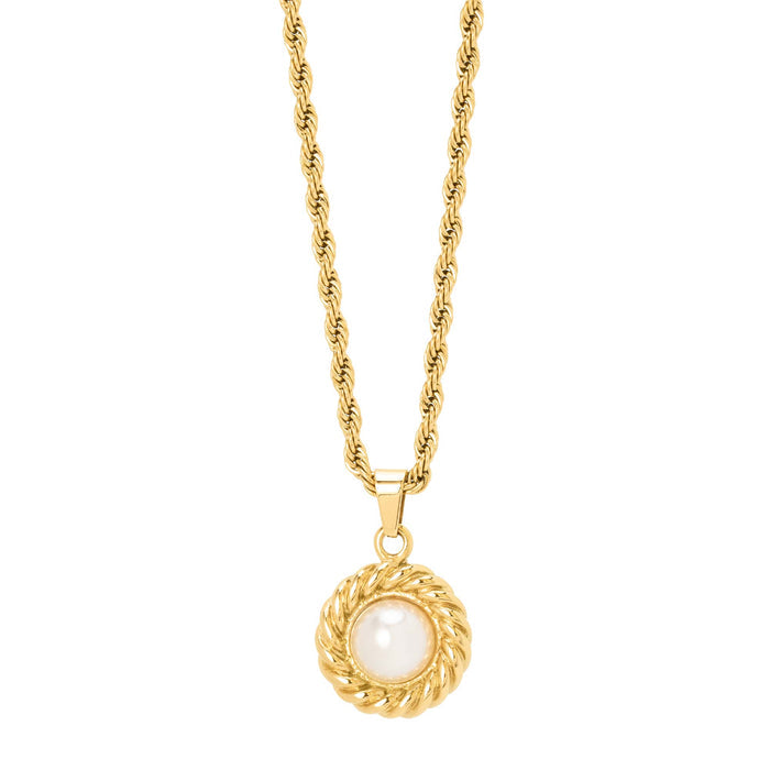 Gaza Pearl Necklace - Nina Bailey