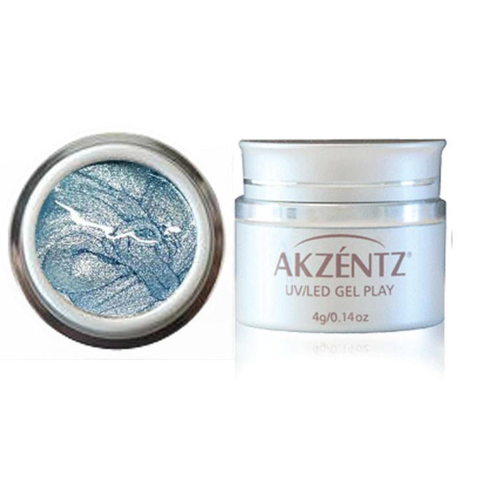 Gel Play - Glitter Snow Blue
