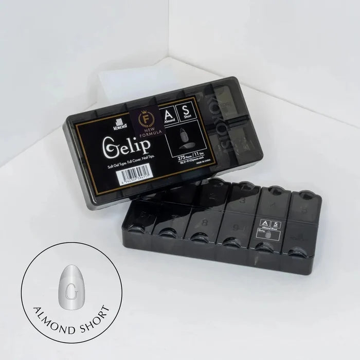 Gelip Extensions - Almond Short 275pc (NEW FORMULA)