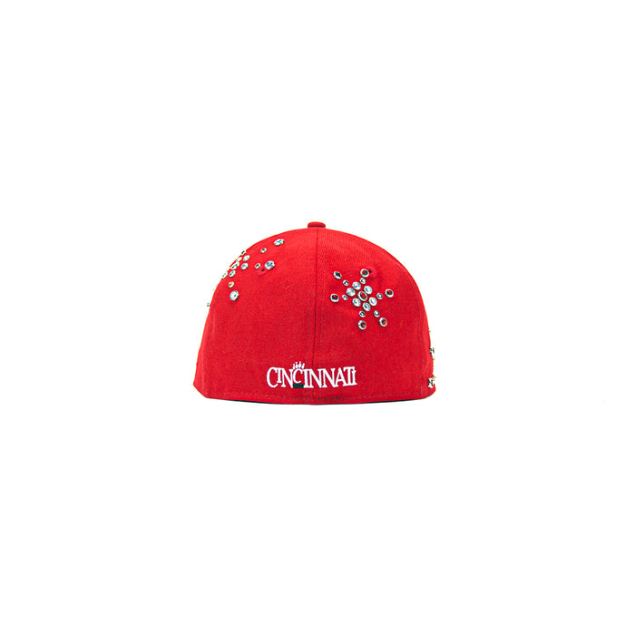 Gemstone Cincinnati Bearcats Vault Fitted Cap (Scarlet)