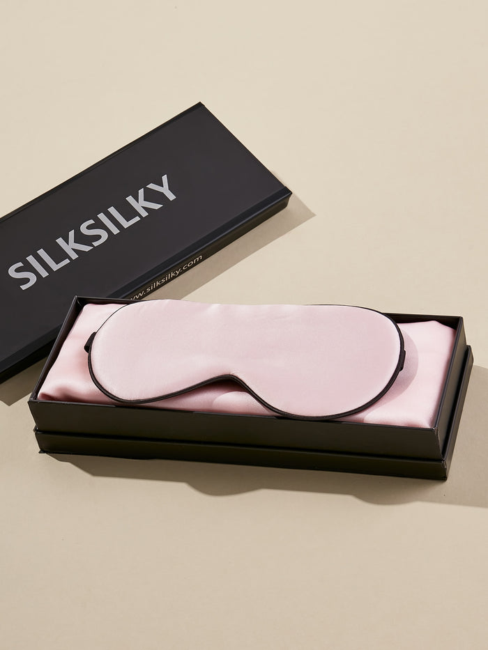 [Pink] SilkSilky 19Momme Pure Silk Pillowcase Set 003