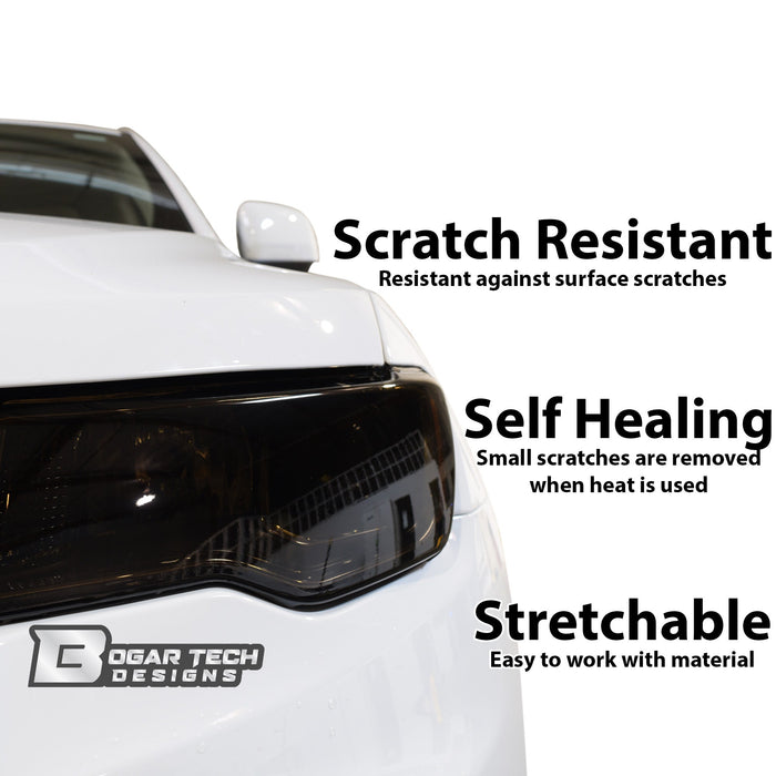 Full Headlight Taillight Precut Smoked PPF Tint Kit Overlay Film Fits GMC Acadia 2020 - 2023 - Bogar Tech Designs