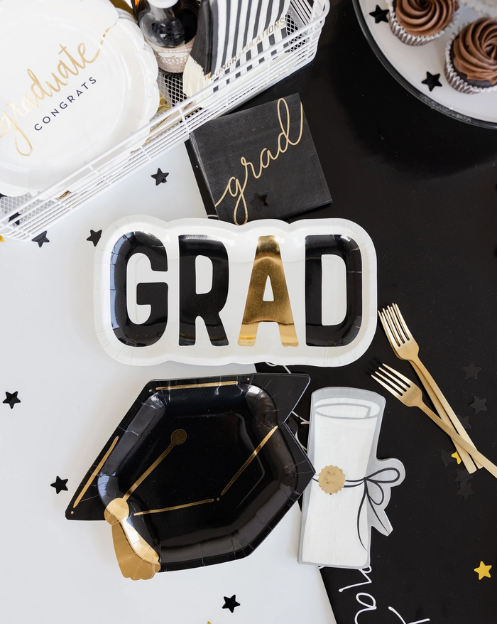 Graduate Congrats Paper Plate