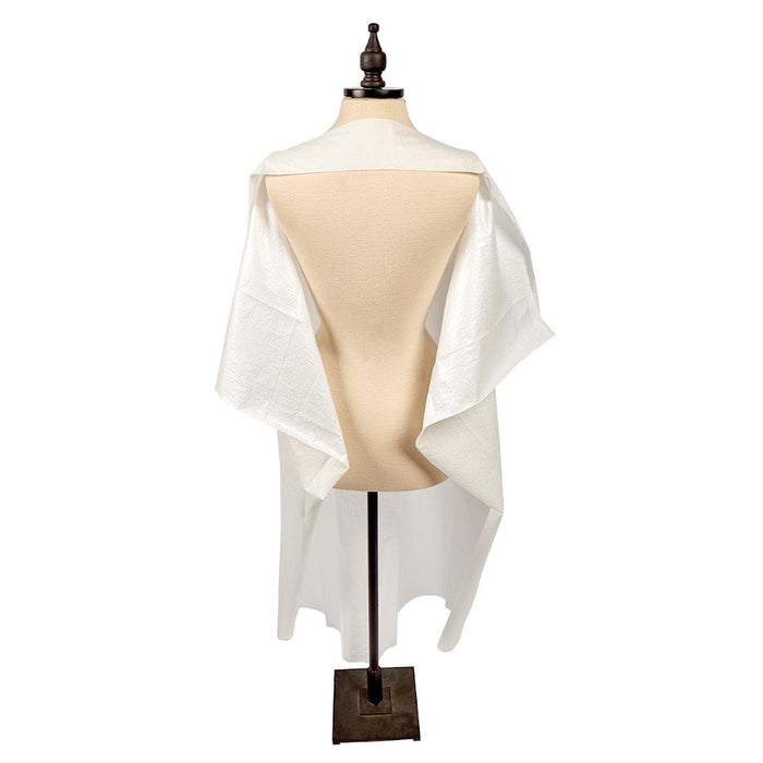 Graham Disposable Barber & Salon Cape #86786 WHITE- (50 per case) - Limit 2 Case - Palms Fashion Inc.