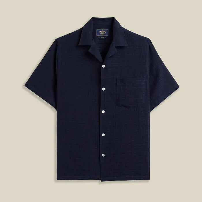 Grain Shirt in Navy
