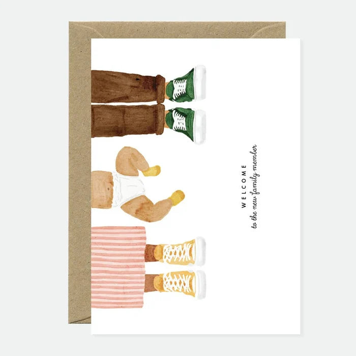 All The Ways To Say - Greeting Card - Welcome Baby Family Member