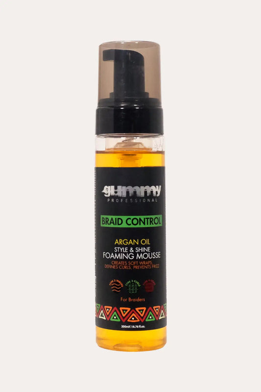 GUMMY PROFESSIONAL BRAID CONTROL FOAMING MOUSSE 200ml GUMMY