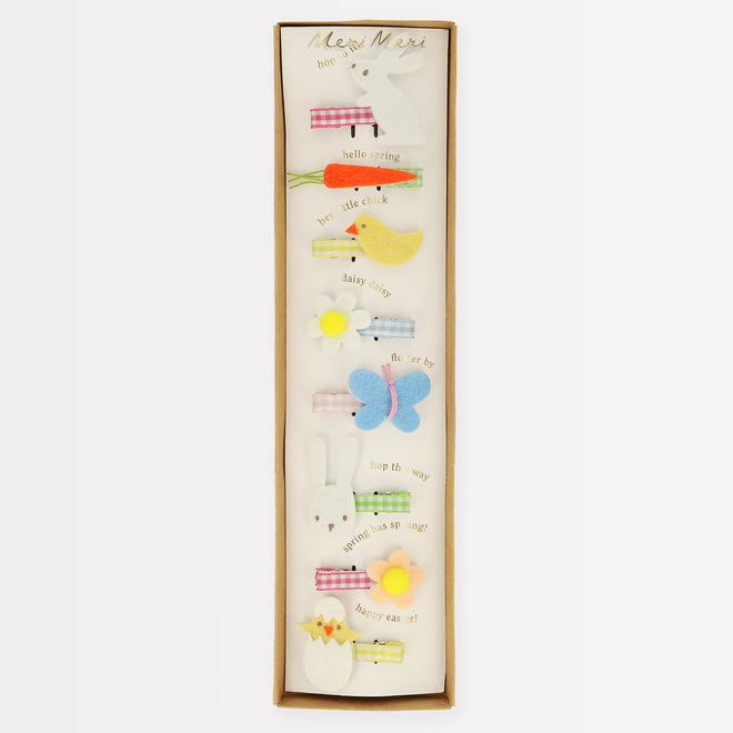 Meri Meri - Hair Clips - Easter