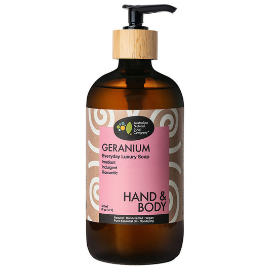 Hand & Body Wash - Geranium