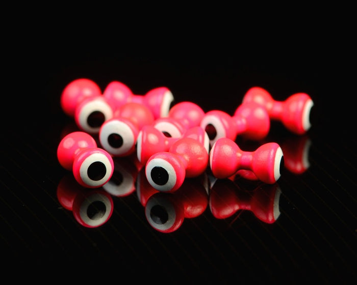 Hareline Double Pupil Brass Eyes - Spawn Fly Fish - Hareline Dubbin