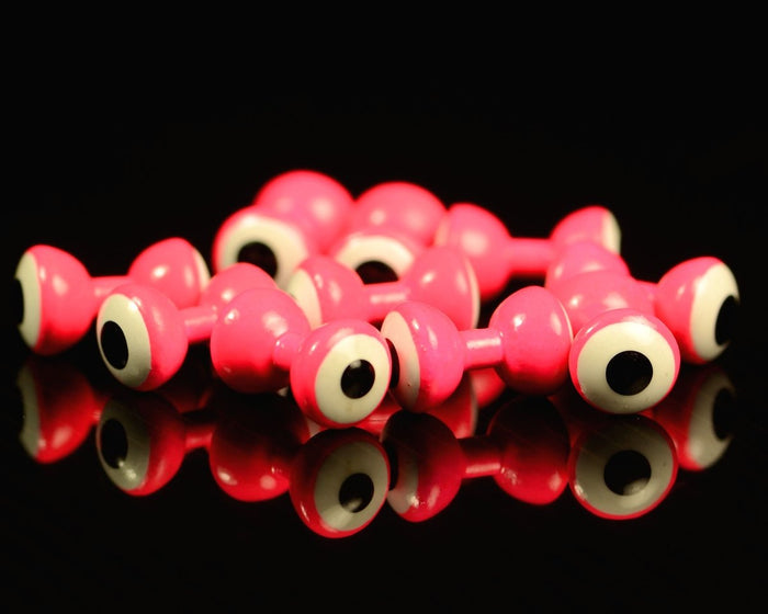 Extra Small / Hot Salmon Pink With White & Black