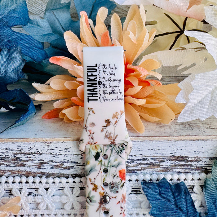 Harvest Grace Print Silicone Band For Samsung Watch