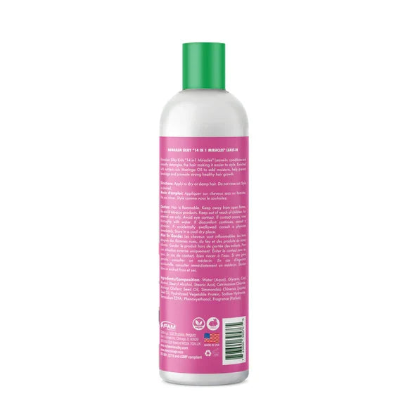 HAWAIIAN SILKY KIDS Moringa oil Detangling & Conditioning 14 in 1 Miracles Leave-in  8 oz