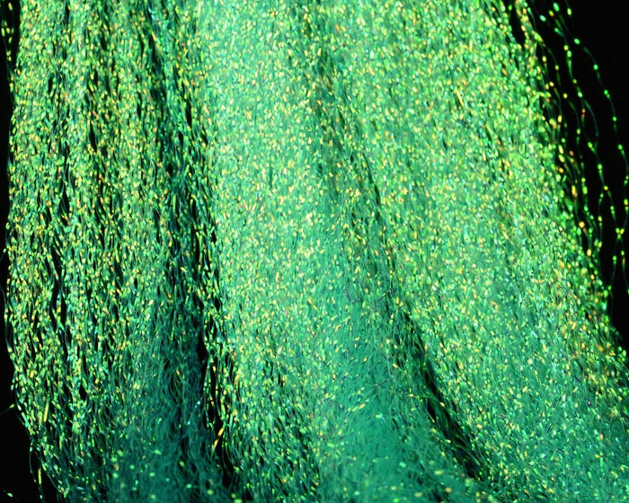 Hedron Dyed-Pearl Flashabou Accent - Spawn Fly Fish - Hedron