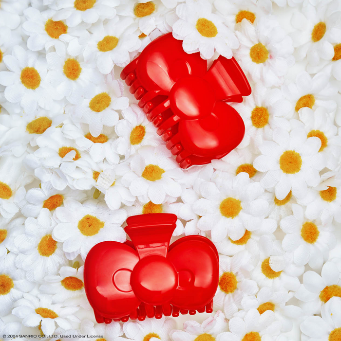 Hello Kitty X Kitsch Recycled Plastic Bow Shape Claw Clip