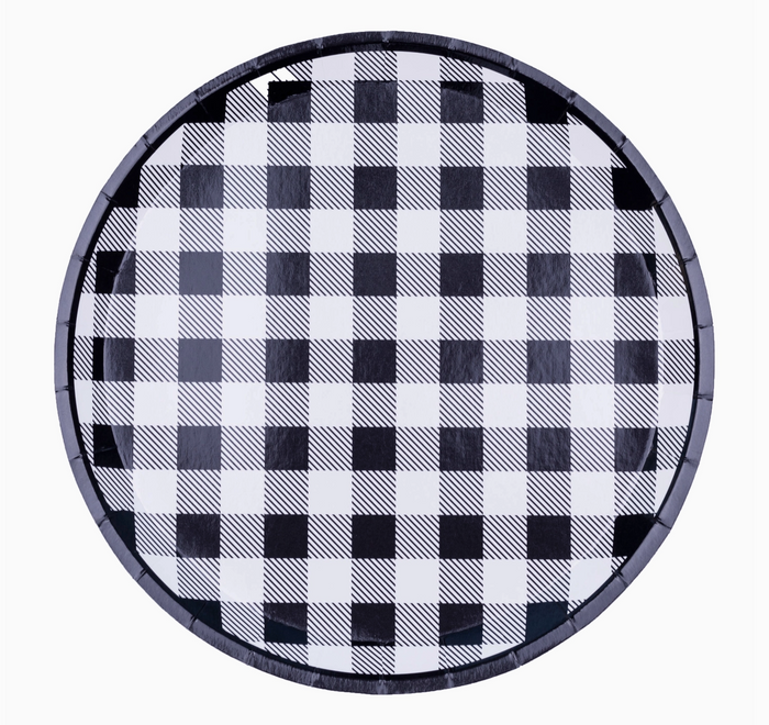 Hey Bae-Bee, Gingham Dinner Plates