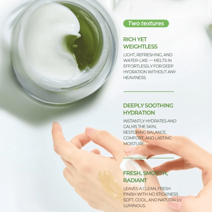 House of Hur Phyto Brew Matcha Dual Cream And Gel 50ml كريم وجل ماتشا مزدوج من هاوس أوف هور فيتو برو - Princess Cosmetics Qatar