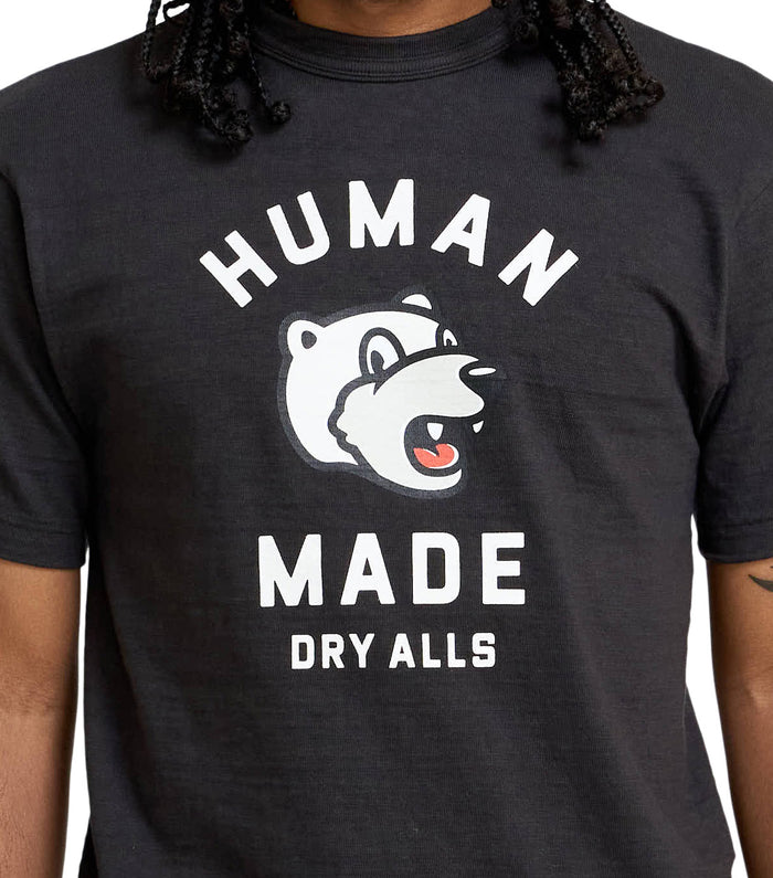 Human Made Bear T-Shirt Black