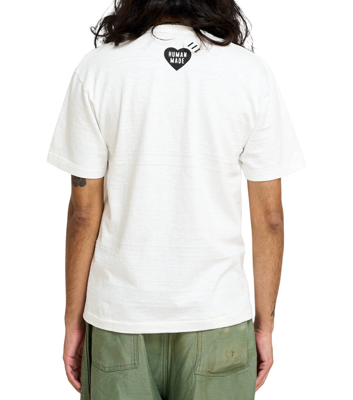 Human Made Cartoon Duck Graphic T-Shirt White
