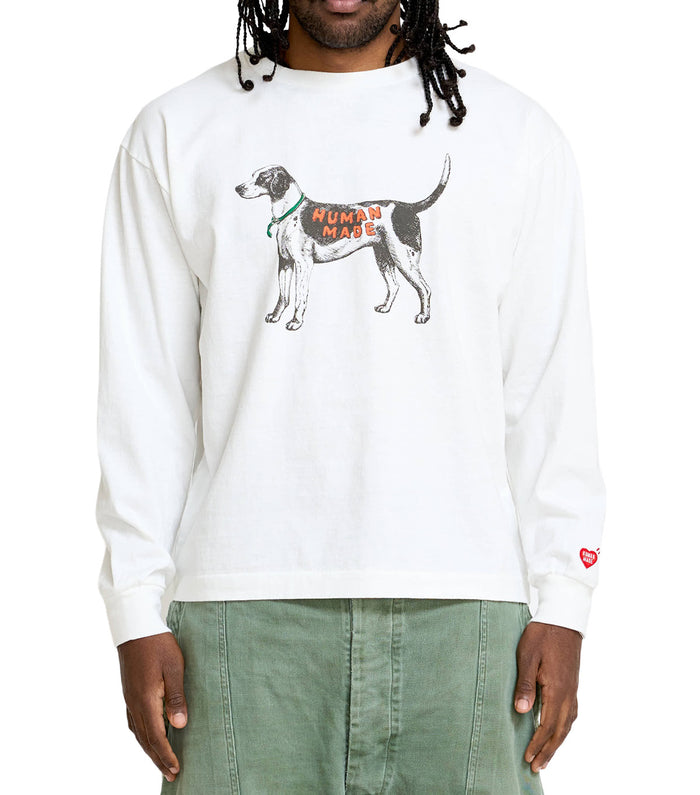 Human Made Dog Graphic T-Shirt White