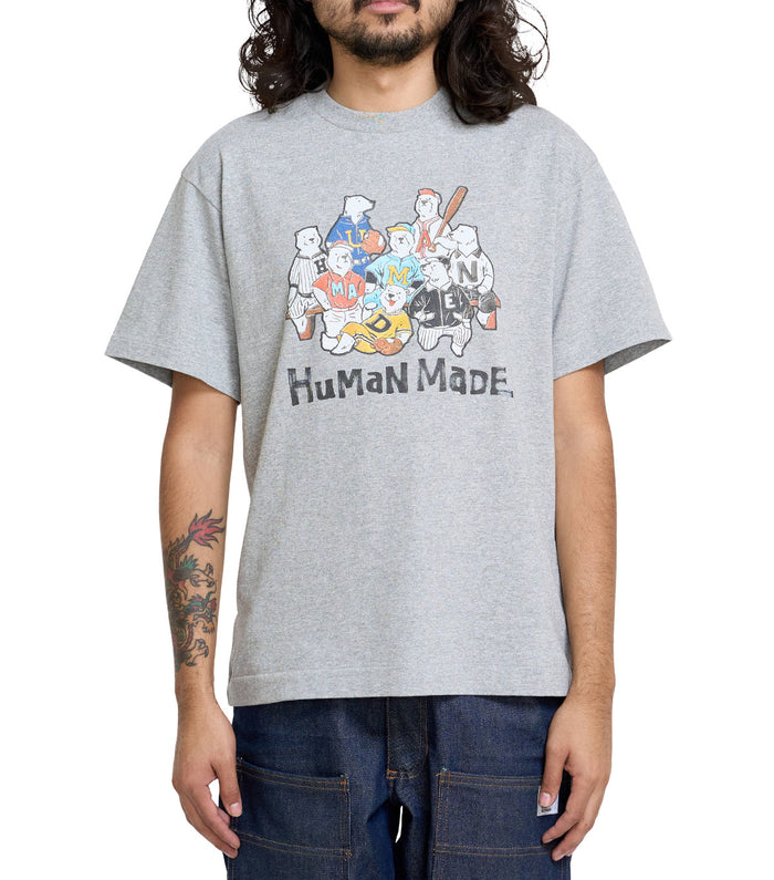 Human Made Team T-Shirt Gray