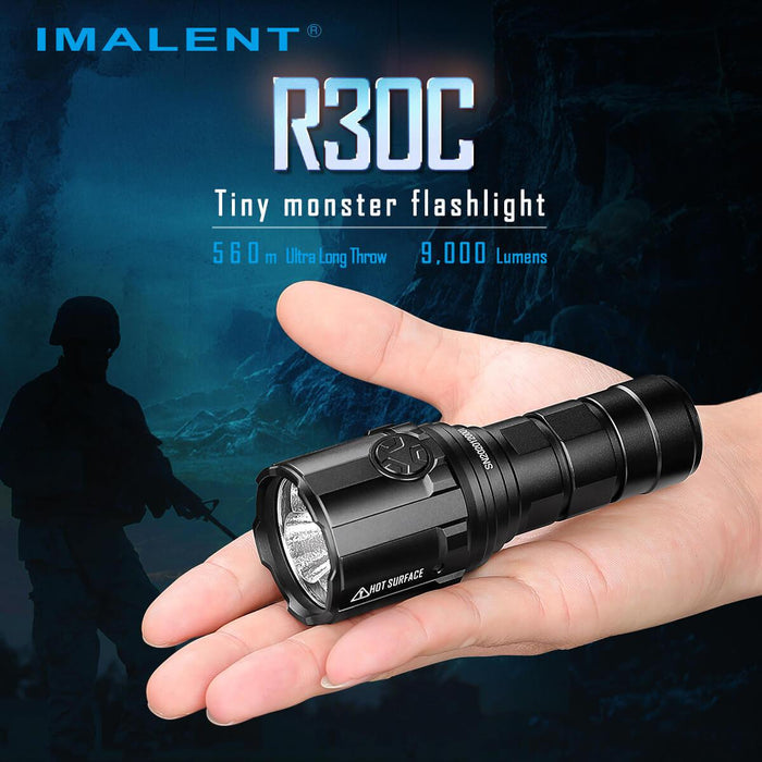 IMALENT R30C 9000 lumens flashlight