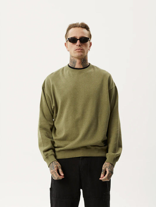 Indica - Hemp Crew Neck | Military-Image 1