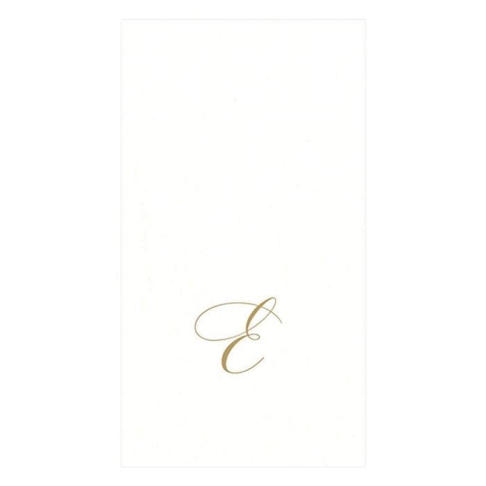 Initial Paper Linen Guest Towel - Belle De Provence