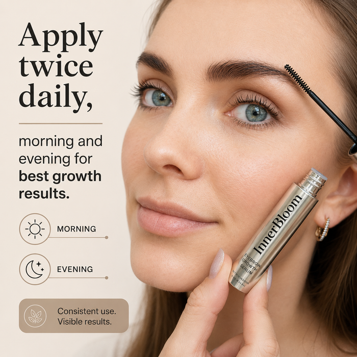 Innerbloom Gentle Minoxidil Eyebrow Growth Serum